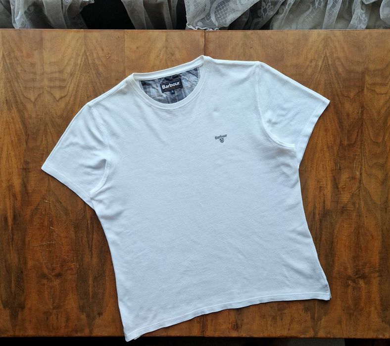 Футболка (Barbour) размр. XL. Белая.