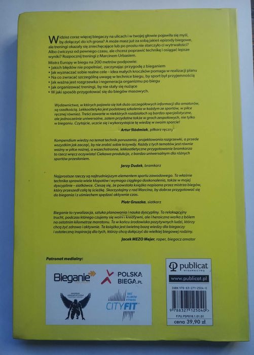 Biegać każdy może Marcin Urbaś