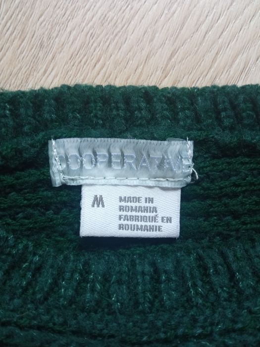 Zielony sweter rozmiar M