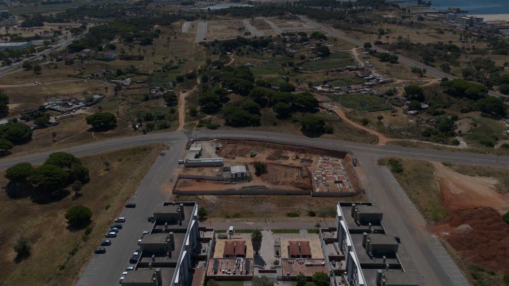 Filmagem de Drone Inspeção de obras Construção Telhados