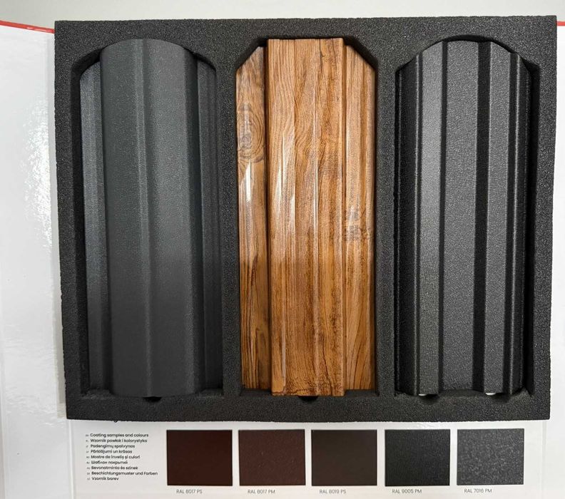 Sztachety ogrodzeniowe - Metalowe - Różne wzory i kolory - Na wymiar