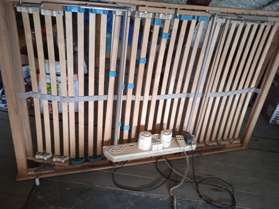 Łóżko ortopedyczne na pilota