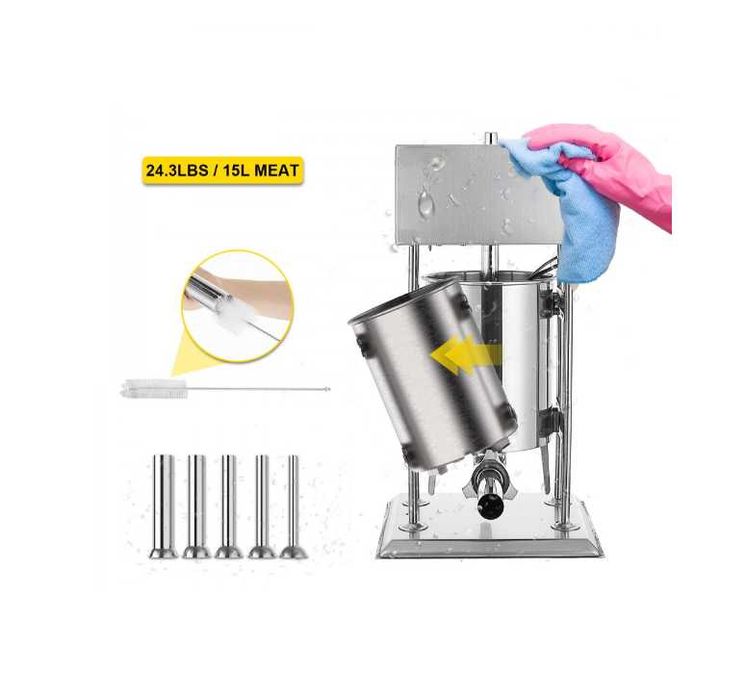 Elektryczna Nadziewarka do Kiełbasy 15L - Profesjonalne Rozwiązanie