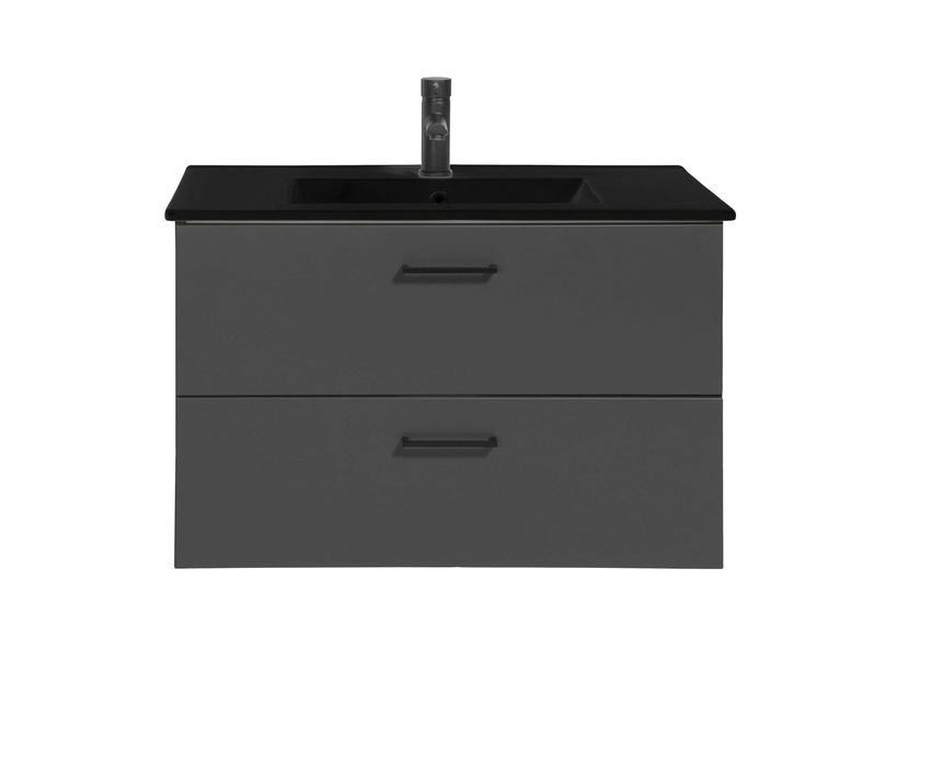 Szafka łazienkowa z umywalką CERAMICZNĄ i korek klik klak NOWA 80X45