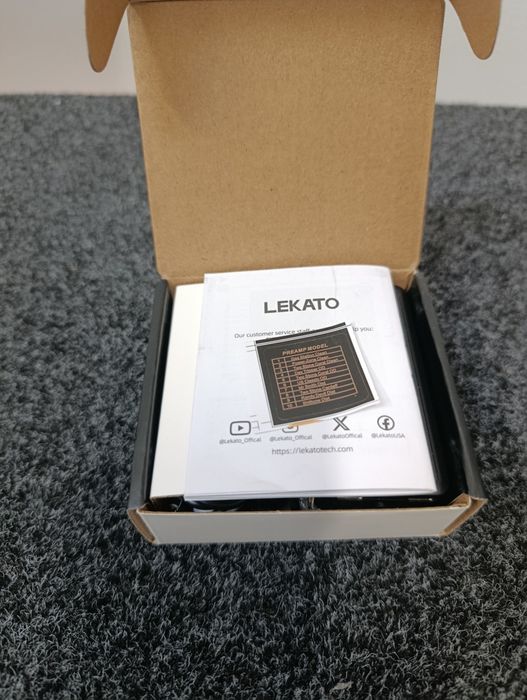 Lekato PA-1 – Kieszonkowy wzmacniacz gitarowy / Multi-efekt słuchawkow