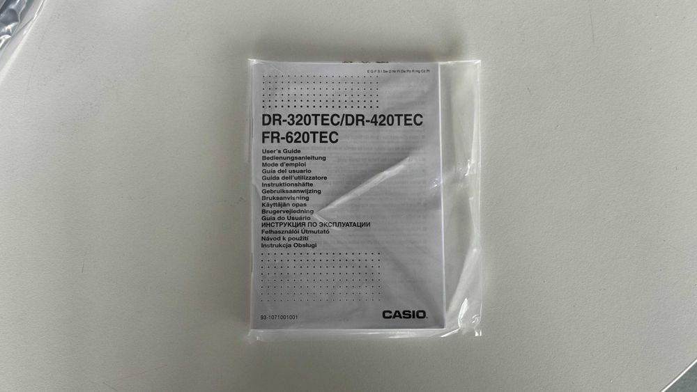 Calculadora CASIO (FR-620TEC) com Impressora – Profissional (nova)