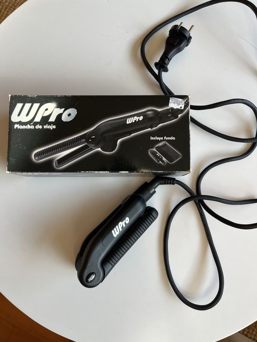 Prancha Cabelo de viagem