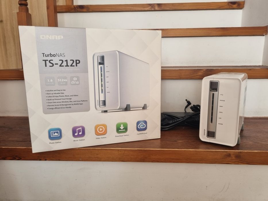 Qnap TS-212P Domowy serwer plików NAS