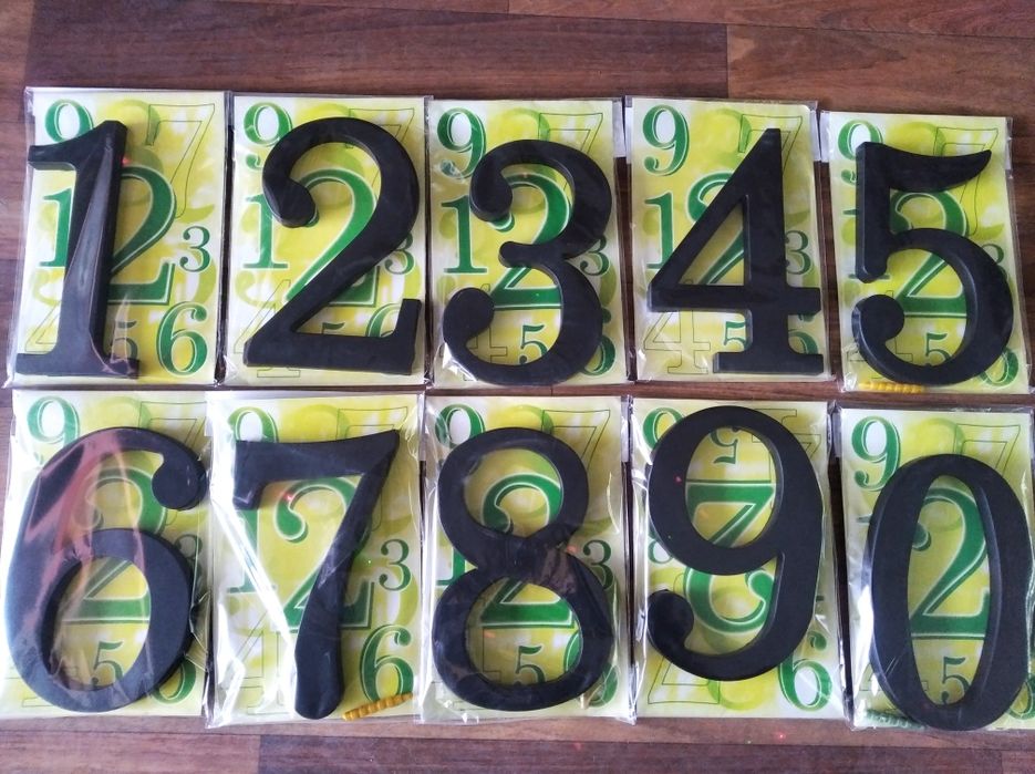 Cyfra 2 szt zestaw czarny