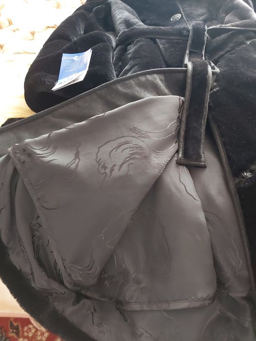 Натуральный мутон+норка