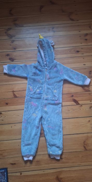 Kombinezon, dres, dziewczęcy, jednorożec, Nutmeg, r. 98/104