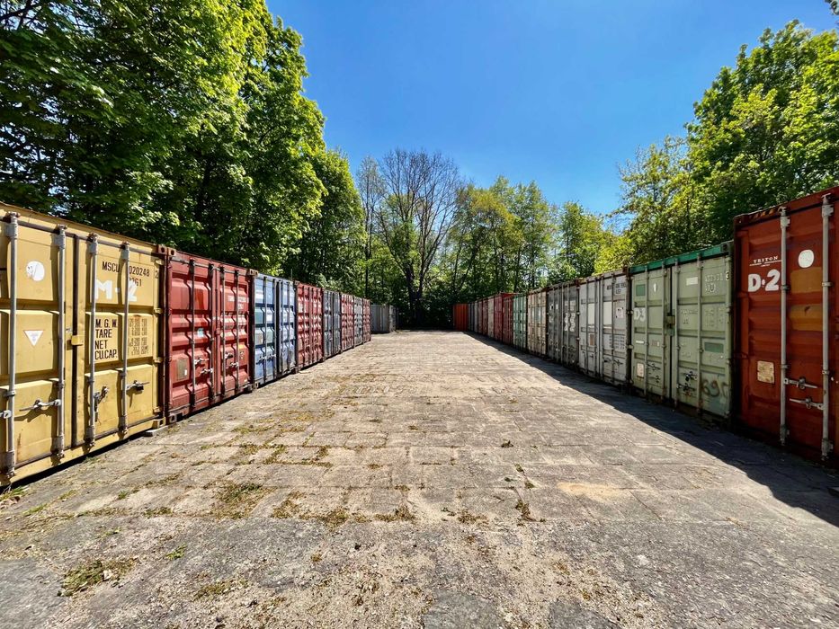 Kontenery magazynowe do wynajęcia ul. Wersalska