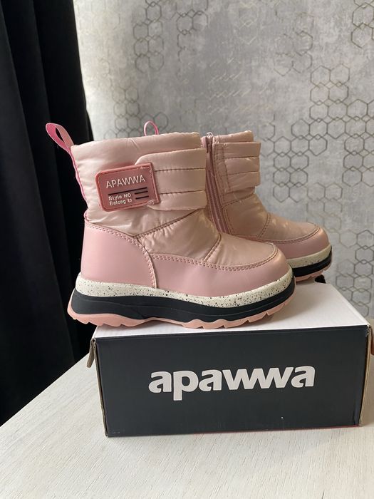 Зимові сапоги 26 зимние дутики 16,5 см  чоботи черевики appawa 26