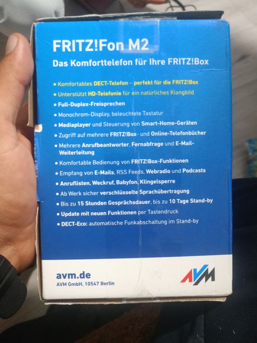 FRITZ!Fon M2 DECT-телефон для FRITZ!Box