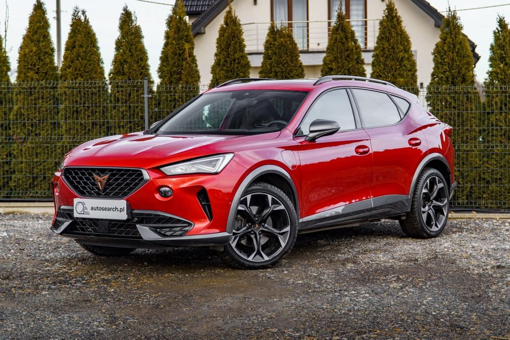 Cupra Formentor 1.4 e-HYBRID, 204KM, DSG, Salon PL, Bezwypadkowy, Bogate wyposażenie