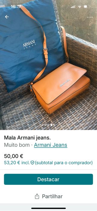 Mala tiracolo da Armani