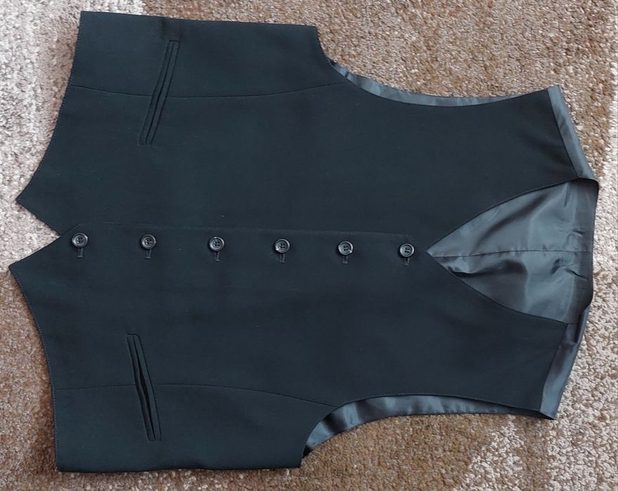 Garnitur męski czarny