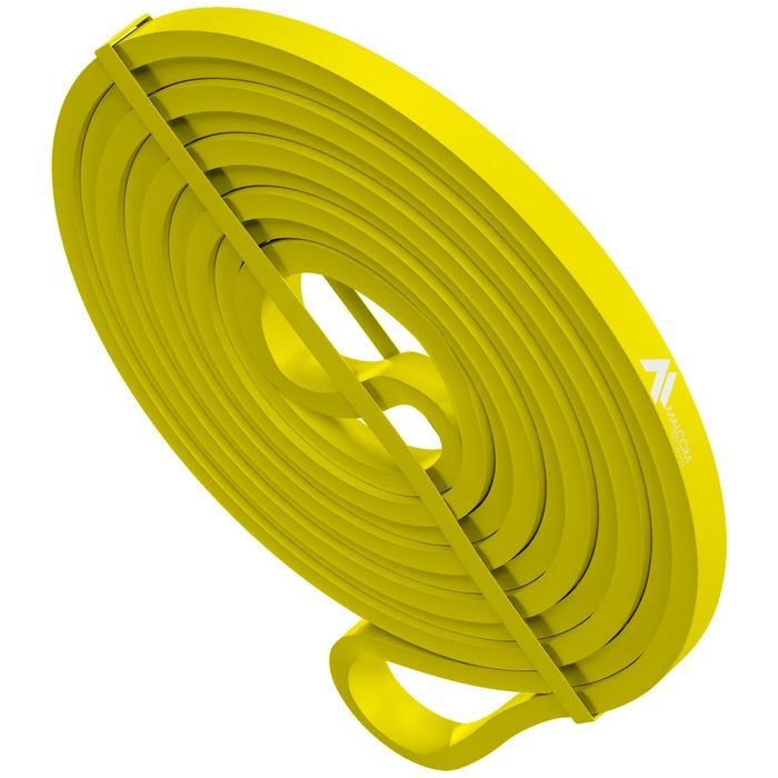 Guma Oporowa Do Ćwiczeń Gumy Powerband Żółta 1-5Kg