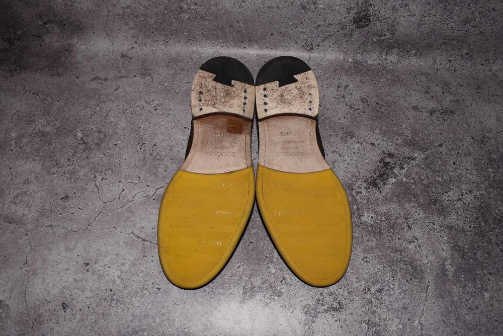 Doucal's Brogues Suede (Мужские Премиальные Броги Туфли Дерби Santoni