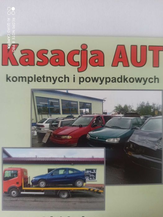 Kasacja , Złomowanie pojazdów zaświadczenia