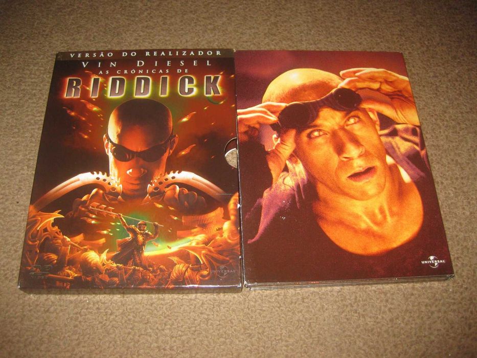 "As Crónicas de Riddick" Vin Diesel/Edição Especial 2 DVDs/Digipack!