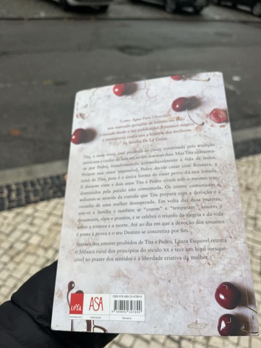 Livro como agua para chocolate