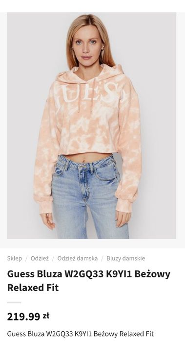 Bluza Guess Tie-Dye nowa z metką