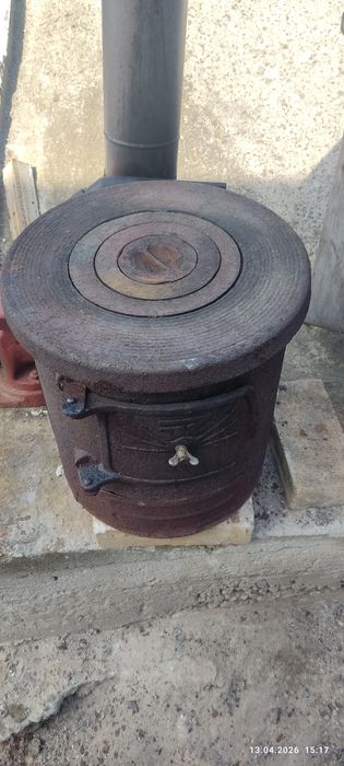 Боржуйка дровяна кухня
