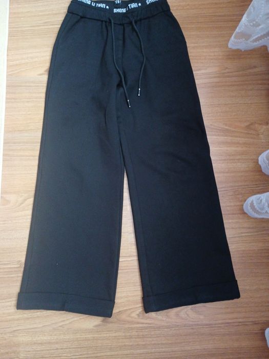 Штани палаццо, з манжетамт утеплені розмір 48-50