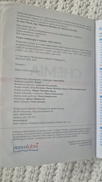 Chemia 2 podręcznik