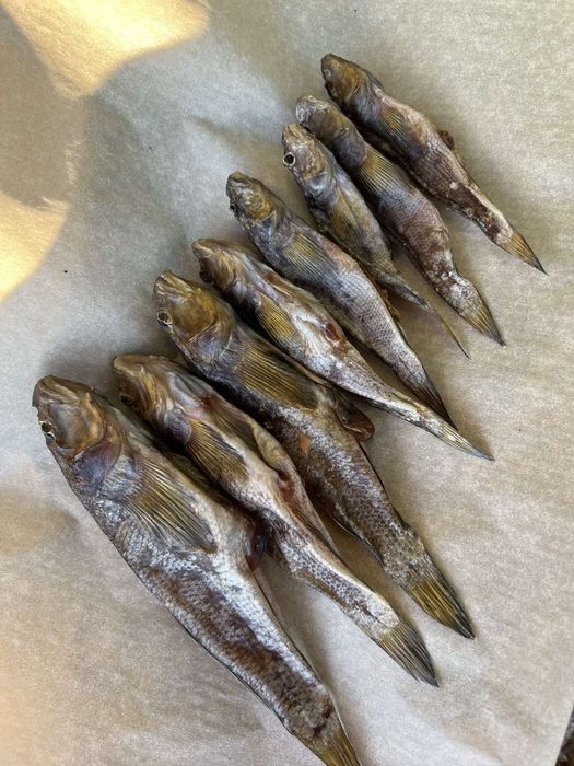 Бычок  вяленый  икрянчик.