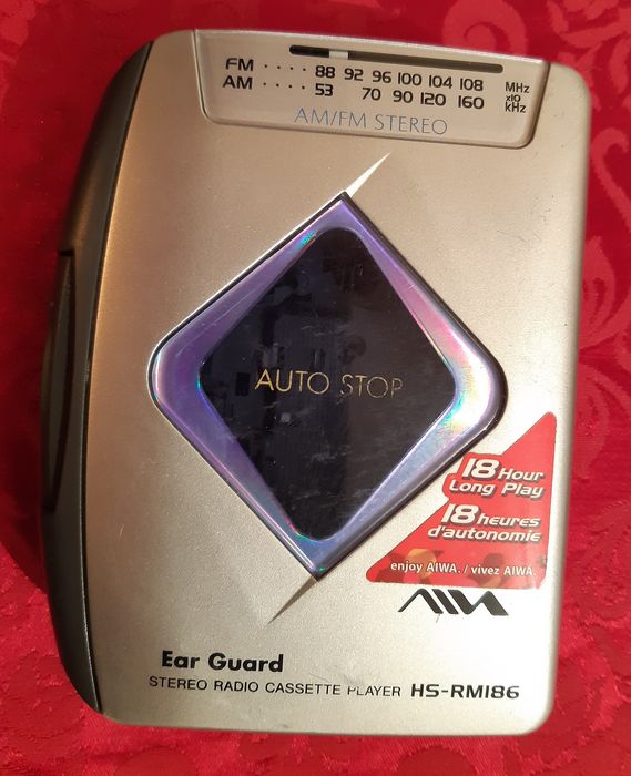 Аiwa стерео аудиоплеер с радио