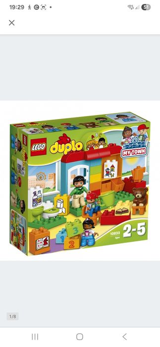 Lego duplo 10833 przedszkole