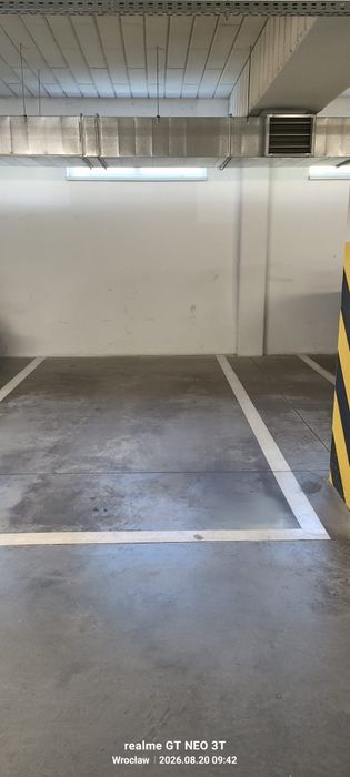 Miejsce garażowe w garażu podziemnym  Przyjaźni 101B, Wrocław