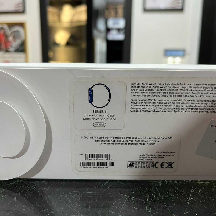 Apple Watch Series 6 , 44mm, Blue Alu Dp, SPORT GPS