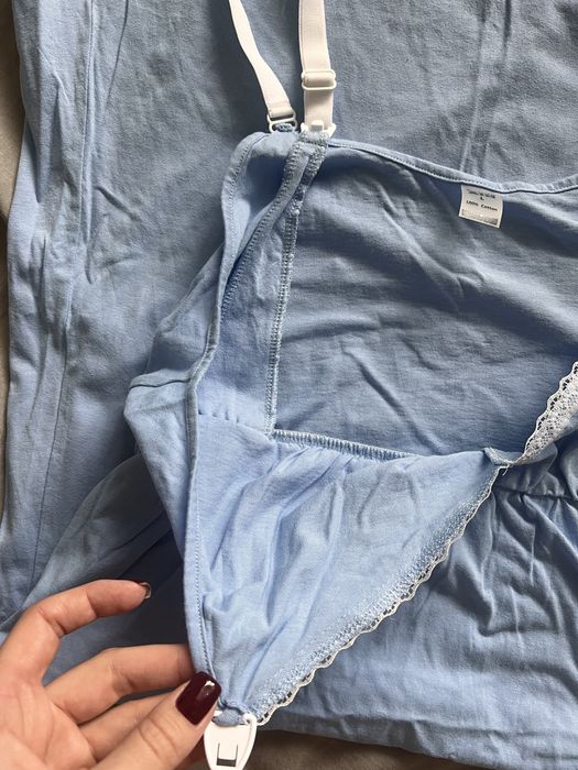 Нічна сорочка для вагітних та годуючих матусь