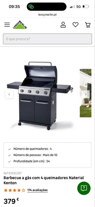 Churrasqueira Barbecue em excelente estado – como nova