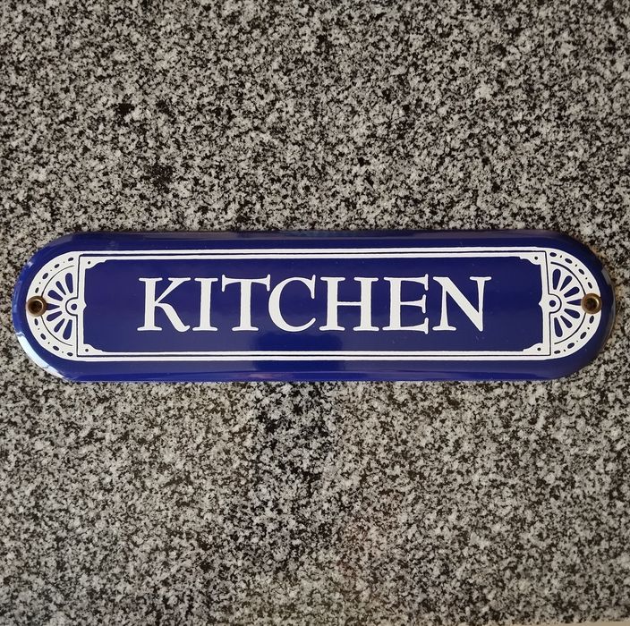 Placa decorativa para cozinha