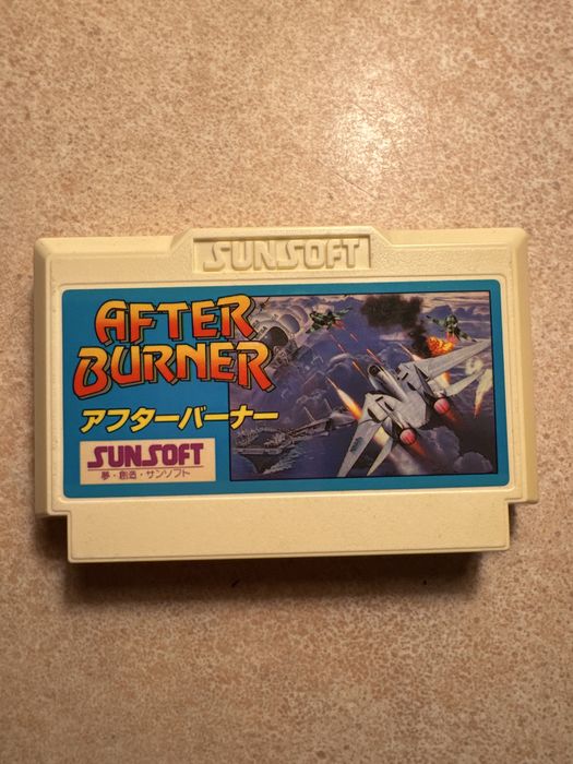 After Burner - gra na Nintendo Famicom / Pegasus / NES