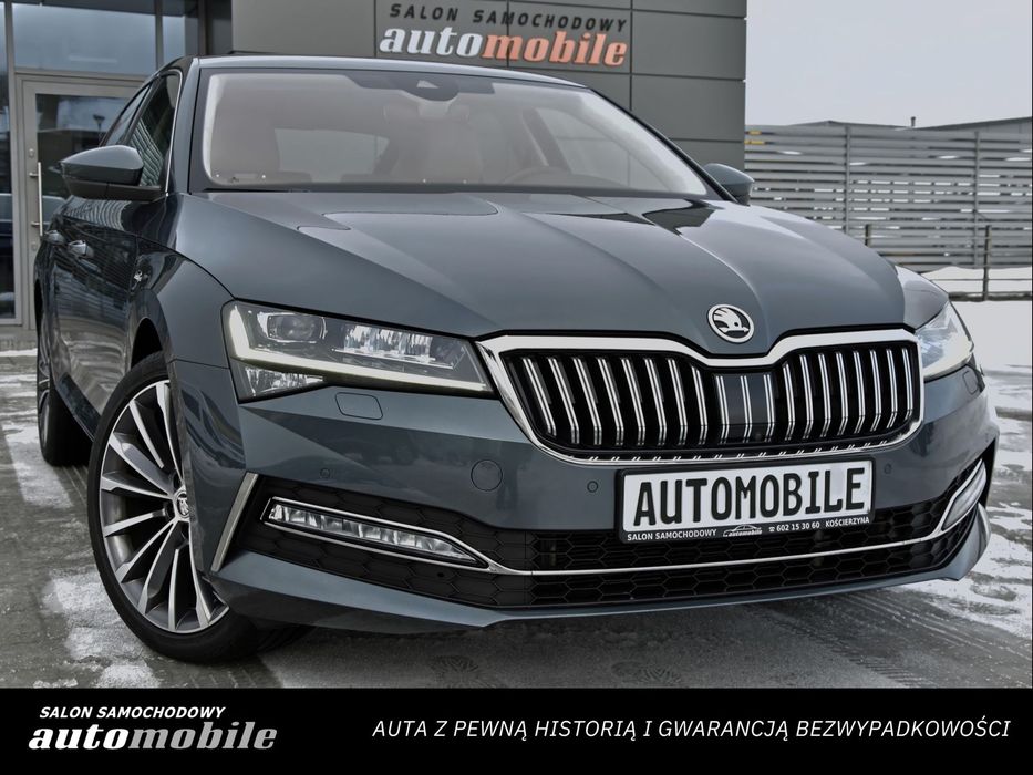 Skoda Superb Laurin & Klement!  Full Opcja! SKÓRY! 4x4! 200KM! JAK NOWY!