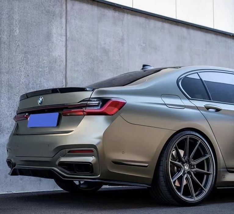 Спойлер сабля BMW 7 G11 G12 сплиттер диффузор губа обвес БМВ Г11 Г12