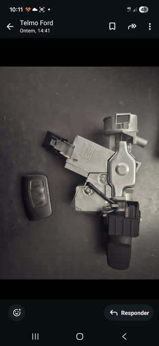 Canhão da ignição ford focus tdci Chave inteligente