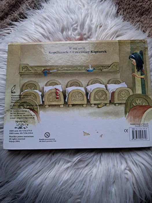 Królewna Śnieżka,, bajka rozkładana, 3d, wyskakujące obrazki, twarda o