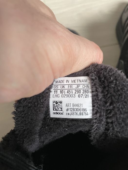 Adidas r. 45 1/3 ocieplane wysokie