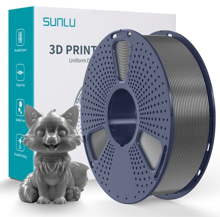 PETG SUNLU на котушці різних кольорів 1 кг філамент пластик для 3д принтеру