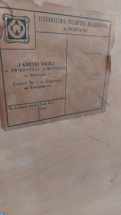Kredens witryna szafka