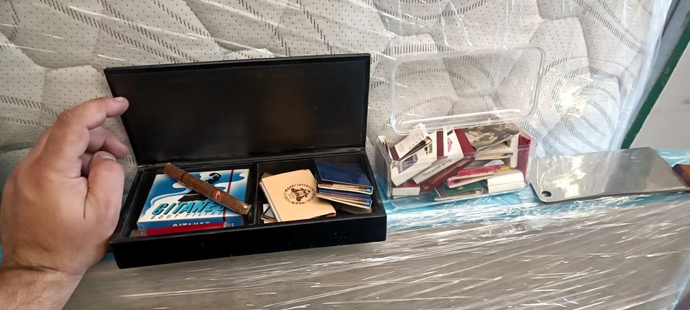 Caixas de fósforos antigas de coleção