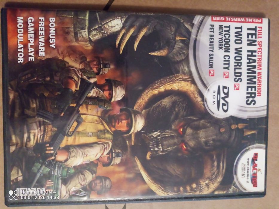 Two Worlds + Ten Hammers + Tycoon City New York PL – DVD PC (CD-Action
