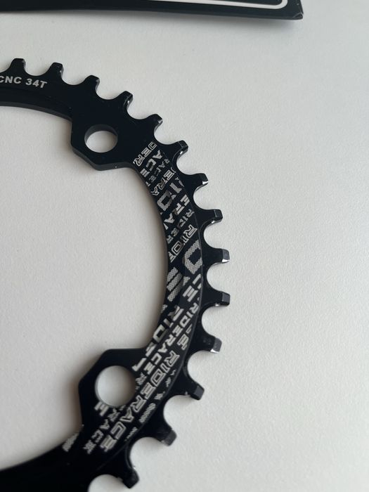 Zębatka Riderace 34T NarrowWide 104BCD – jak nowa