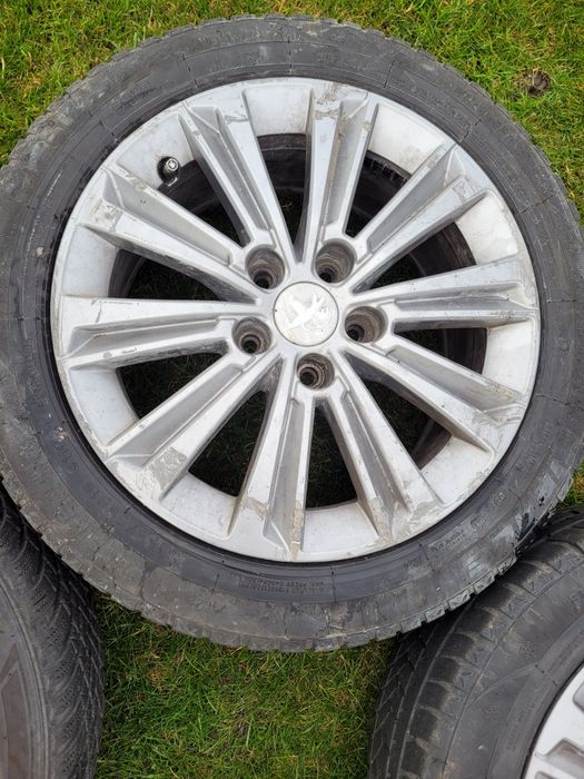 Alufelgi 5x108  R16 peugeot opony zima wielosezon